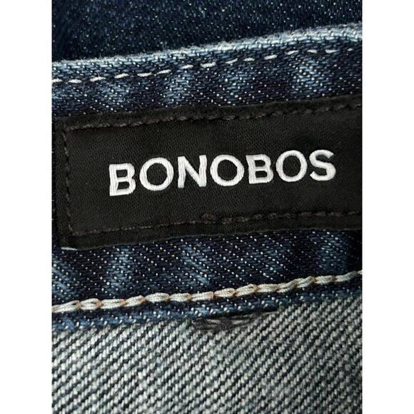 Bonobos Jeans Men's Size 29x30 Mid Rise Medium Wash Straight Leg Organic Cotton - Picture 5 of 12